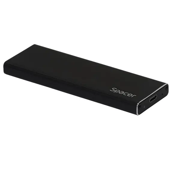 Këllef Disku Ssd Spacer, M.2 Usb-C, Zezë