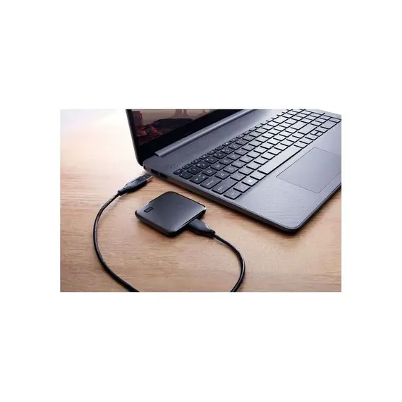 Disk i jashtëm  WD,  480GB SSD,  USB 3.0, Zezë