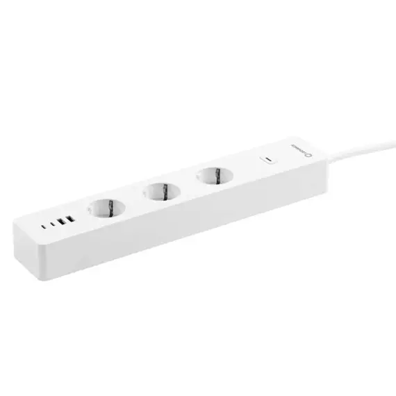Kabëll Vazhduese LEDVANDE Me Wi-Fi, 3 Prize 2Xusb-A, 2Xusb-C, 16 A, 3680W, 1.5Mfs1