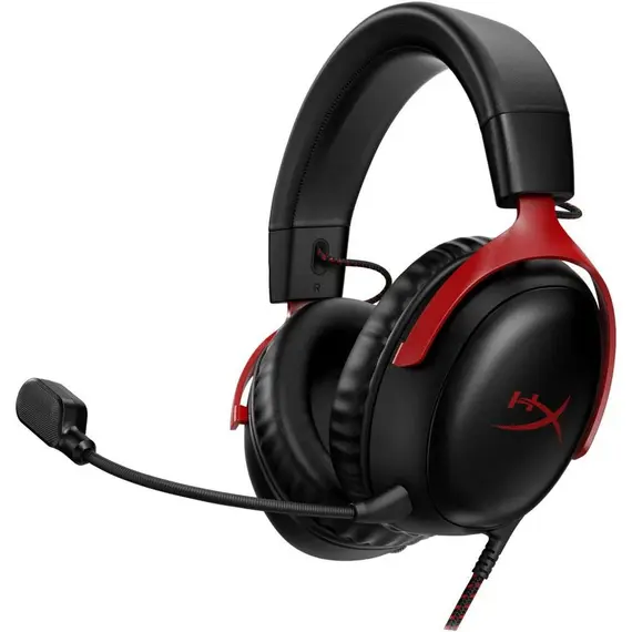 Kufje Gaming  Hp Hyperx Cloud III– Headset Zezë, Kuqe