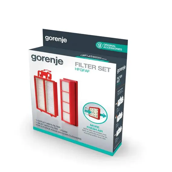 Filter hepa set per Fshesa Gorenje HFGFAF, 4 image