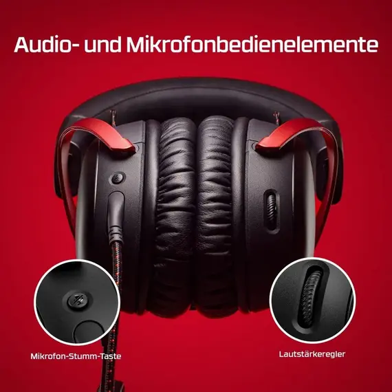 Kufje Gaming  Hp Hyperx Cloud III– Headset Zeze, Kuqe 4