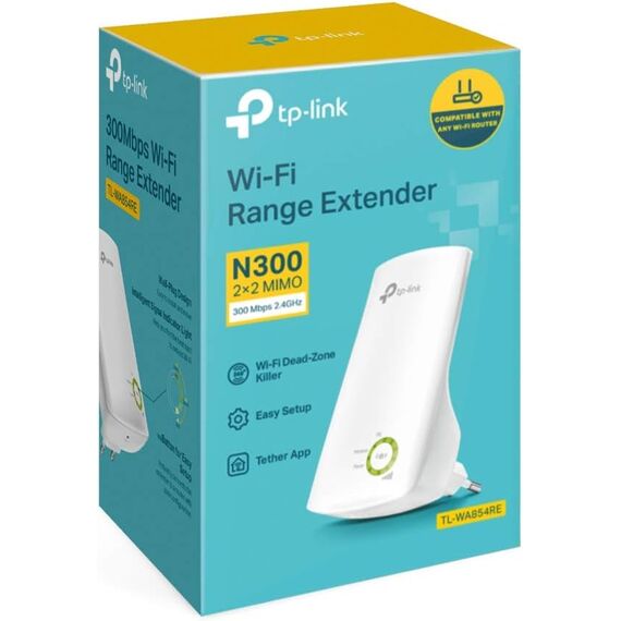 Zgjerues Rrjeti Tp-Link TL-WA854RE V3 Wireless Range 300Mbps,  Bardhe 4