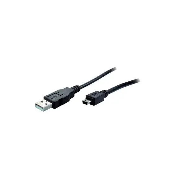 Kabëll Mini, S-CONN Usb2.0 A B Mini  St-St  2M,  Zezë