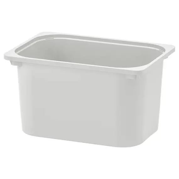 IKEA TROFAST Shportë organizues, 42x30x23cm, Ngjyra: Hiri