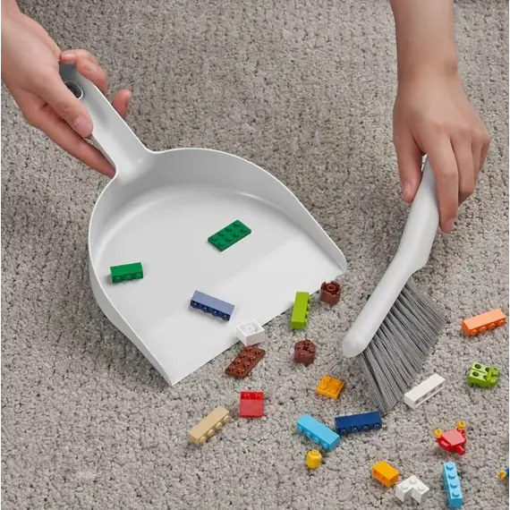 IKEA PEPPRIG Brushë dhe kaci, Ngjyra: Hiri, 2 image