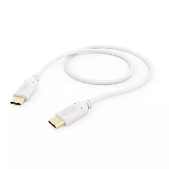 Kabëll Hama,  Usb-C – Usb-C,  1.5 M  201704,  Bardhë