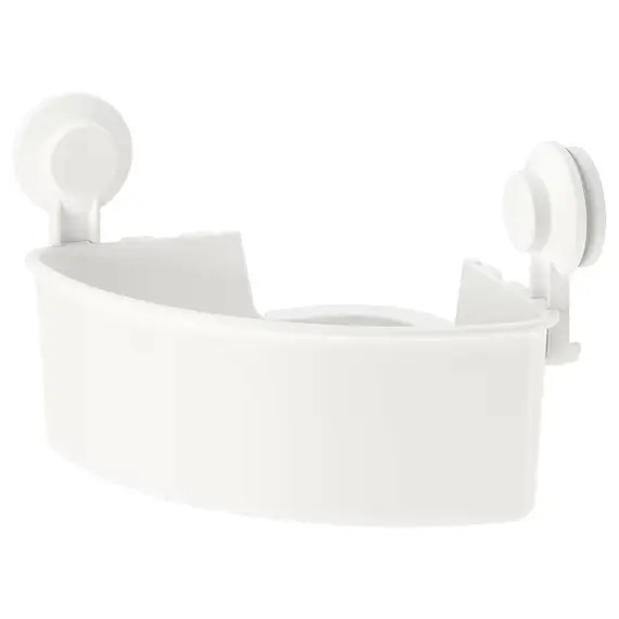 IKEA TISKEN Raft me vakum, Ngjyra: Bardhë
