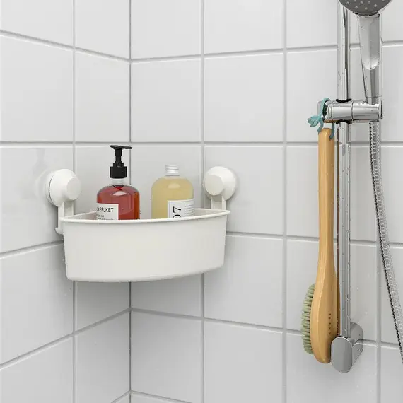IKEA TISKEN Raft me vakum, Ngjyra: Bardhë, 4 image