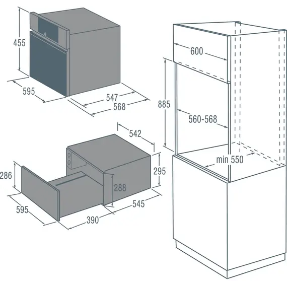 Sirtar ngrohës Gorenje UWD3000B, 3 image