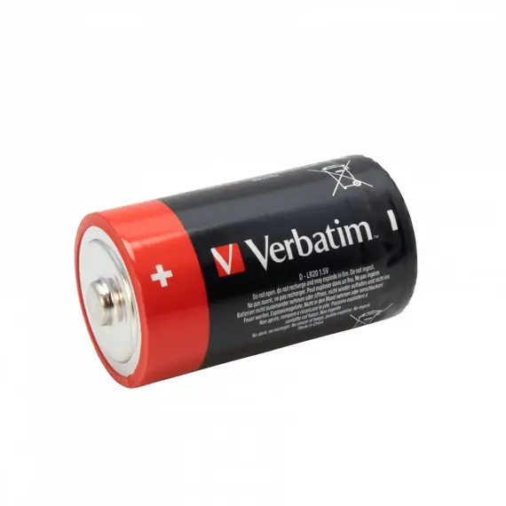 Bateri Verbatim Premium Alkaline 1.5 V,  D 49923, 2 image