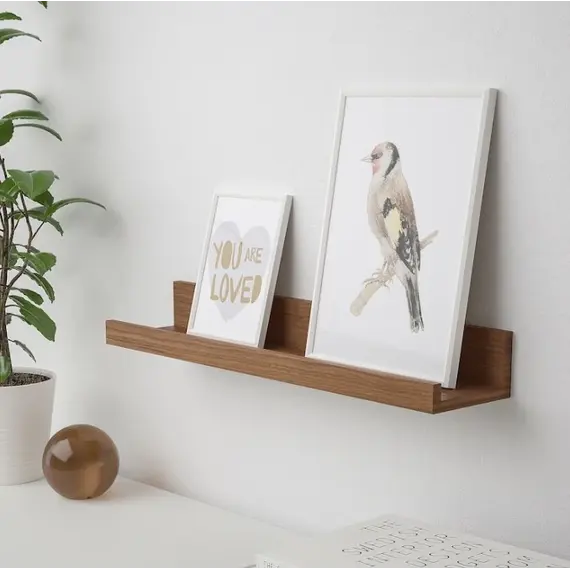 IKEA MOSSLANDA Raft muri 55cm / kafe, Ngjyra: Kafe, 2 image