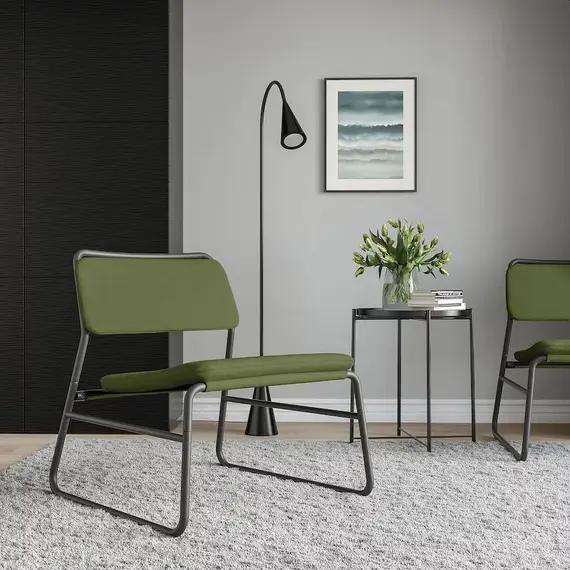 IKEA LINNEBACK Karrige / gjelbërt, Ngjyra: Gjelbërt, 4 image