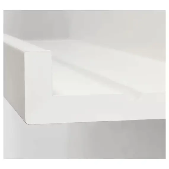 IKEA MOSSLANDA Raft muri 55cm / bardhë, Ngjyra: Bardhë, 6 image