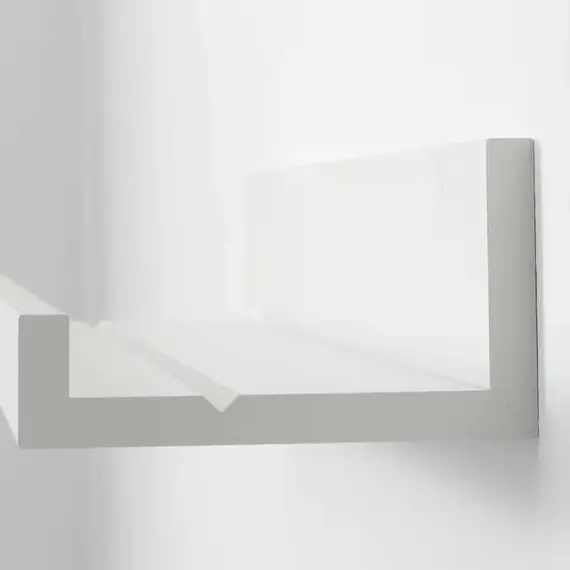 IKEA MOSSLANDA Raft muri 55cm / bardhë, Ngjyra: Bardhë, 2 image