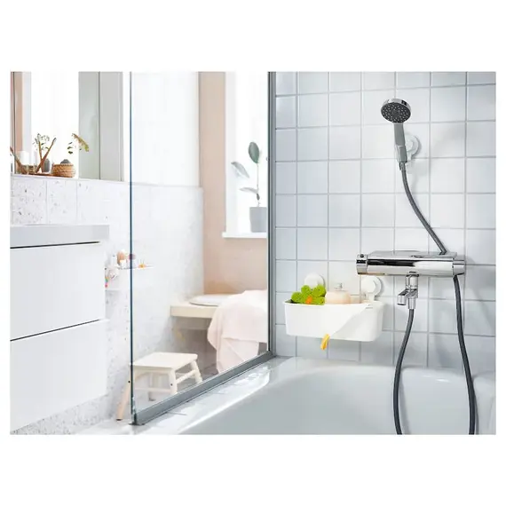 IKEA TISKEN Raft me vakum, Ngjyra: Bezhë, 5 image