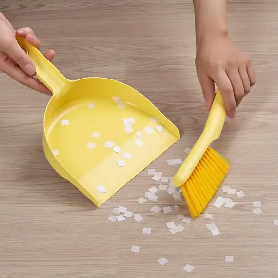 IKEA PEPPRIG Brushë dhe kaci, Ngjyra: Verdhë, 3 image