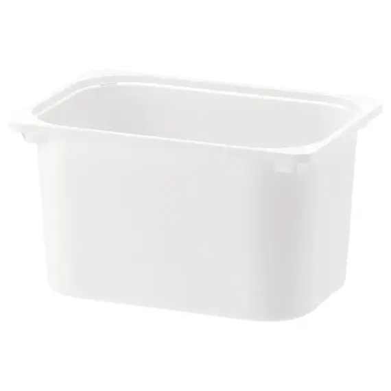 IKEA TROFAST Shportë organizues, 42x30x23cm, Ngjyra: Bardhë, 2 image