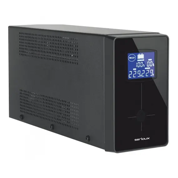 Ups  Serioux Line Interactive 1200Li Lcd  1200Va, 720W