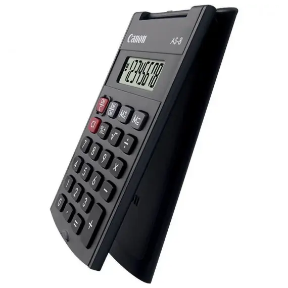Llogarites Canon As8 8 Digits,  Lcd Display, 2 image