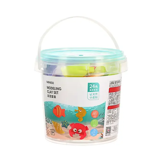 Set plasteline me 24 ngjyra