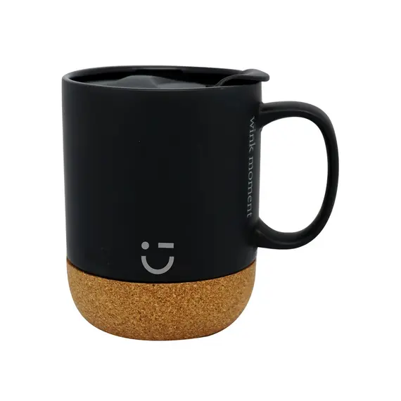 Tas qeramike 300ml, zezë, 2 image