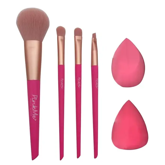 Set furça dhe sfungjerë grimi 6 PINK ME Series