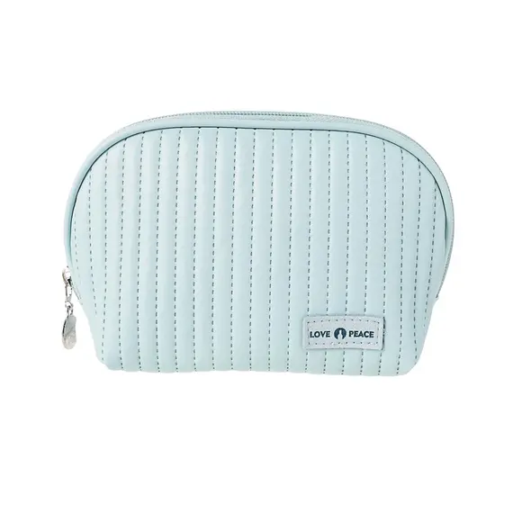 Çantë kozmetike Soft Quilted / kaltërt, Ngjyra: Kaltërt