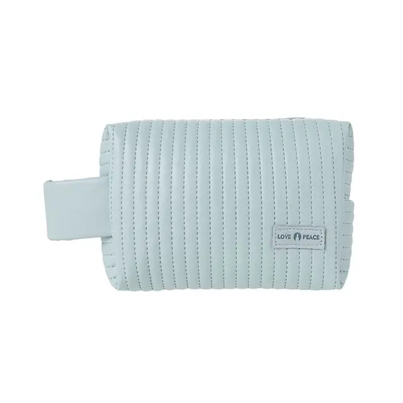 Çantë kozmetike Soft Quilted / kaltërt hapur, Ngjyra: Kaltërt hapur