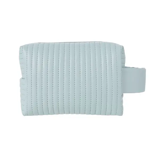 Çantë kozmetike Soft Quilted / kaltërt hapur, Ngjyra: Kaltërt hapur, 3 image