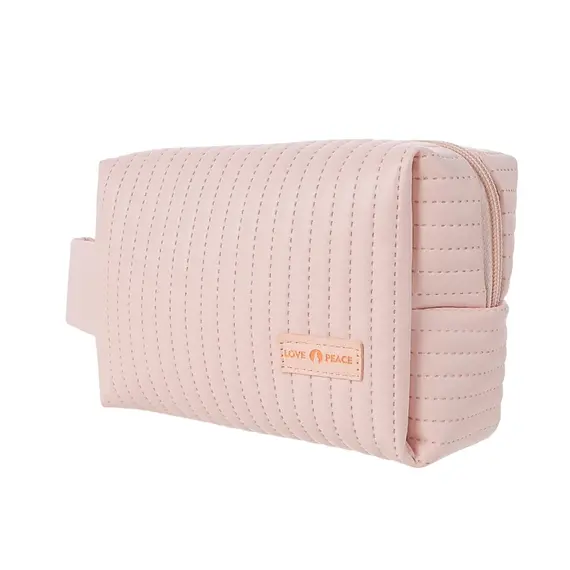Çantë kozmetike Soft Quilted / rozë, Ngjyra: Rozë, 2 image