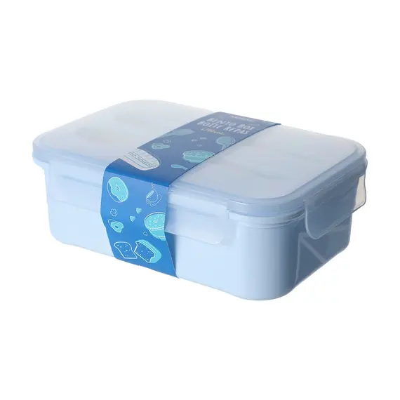 Kuti per ruajtje Bento Box 1200ml / kaltërt, Ngjyra: Kaltërt, 3 image