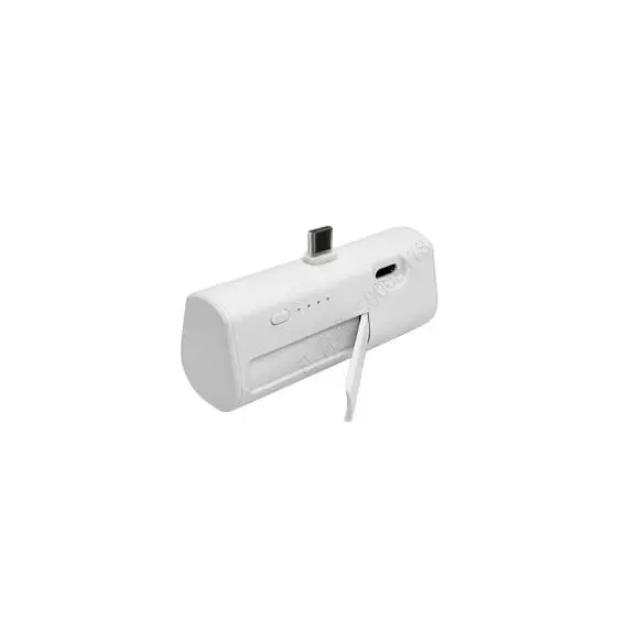 Mbushës  3000 mAh (Type-C) / bardhë, Ngjyra: Bardhë