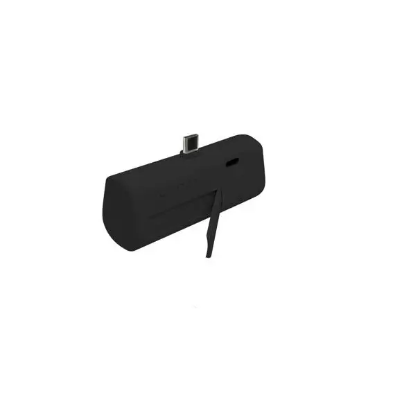 Mbushës  3000 mAh (Type-C) / zezë, Ngjyra: Zezë