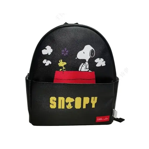 Çanta shpine Snoopy Summer, Ngjyra: Zezë