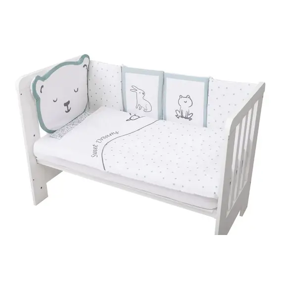 Mbulesa Set 10 pjese Teddy, mint Buba, Ngjyra: Mentë