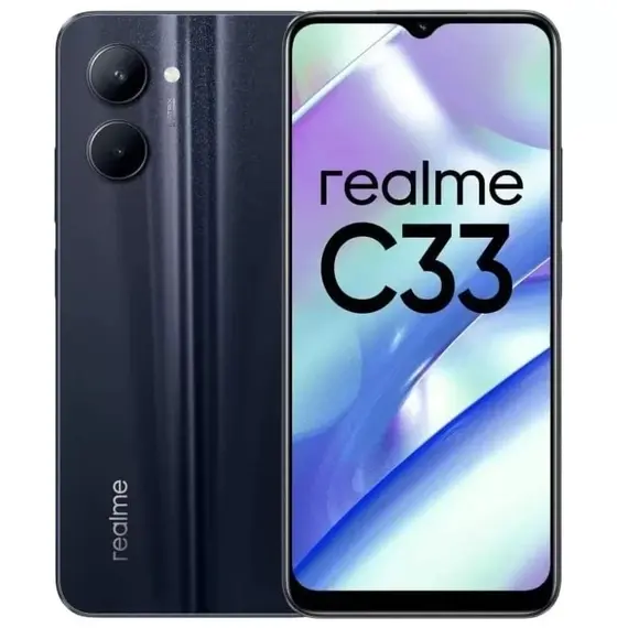 Telefon realme C33 RMX3624 4/64GB,e zezë