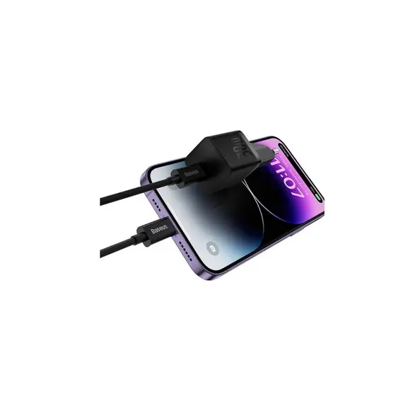 Mbushës telefoni Baseus super SI CCUP-B01 ,Zezë, 5 image