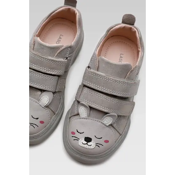 Kepuce per vajza Lasocki Kids, Madhësia: 25, Ngjyra: Hiri hapur, 4 image