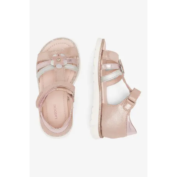 Sandale per vajza Lasocki Kids, Madhësia: 27, Ngjyra: Rozë hapur, 4 image