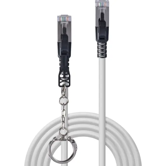 Kabëll Patchkabel CAT6a RJ45  SFTP PIMF  10m /Grey