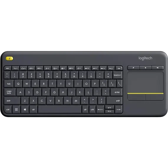 Tastierë Logitech K400 Plus Wireless Us,  Zezë