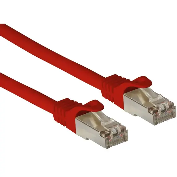 Kabëll Patchkabel Cat6A Rj45  Sftp Pimf  0, 25M ,  Kuqe