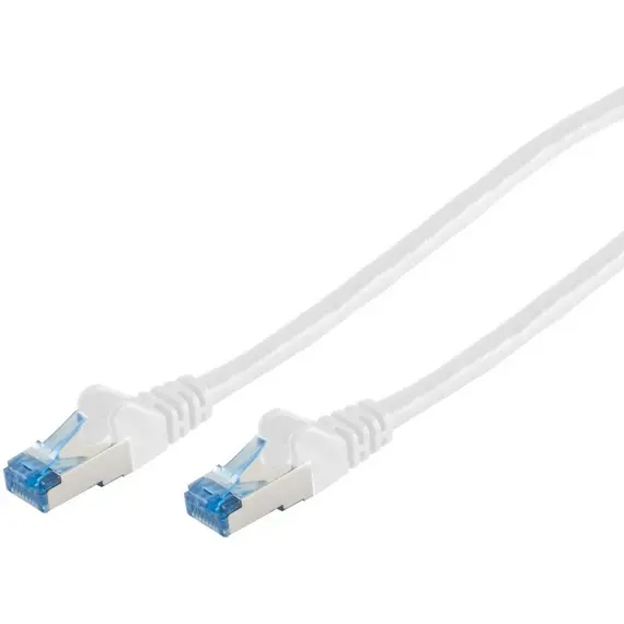 Kabëll Patchkabel Cat6A Rj45 Sftp Pimf  15M,  Bardhë "
