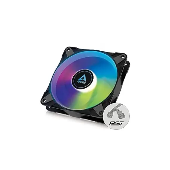 Ftohës për Kompjuter Arctic P12 PWM PST ARGB FAN 120mm,  Zezë
