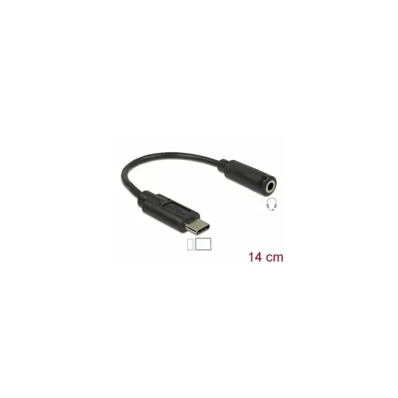 Konvertues Delock Usb C > Mbushës 14 Cm 65842