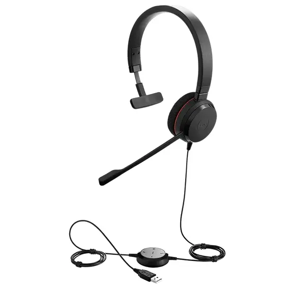 Degjuese Jabra 20 MS Duo USB NC / Black, 2 image