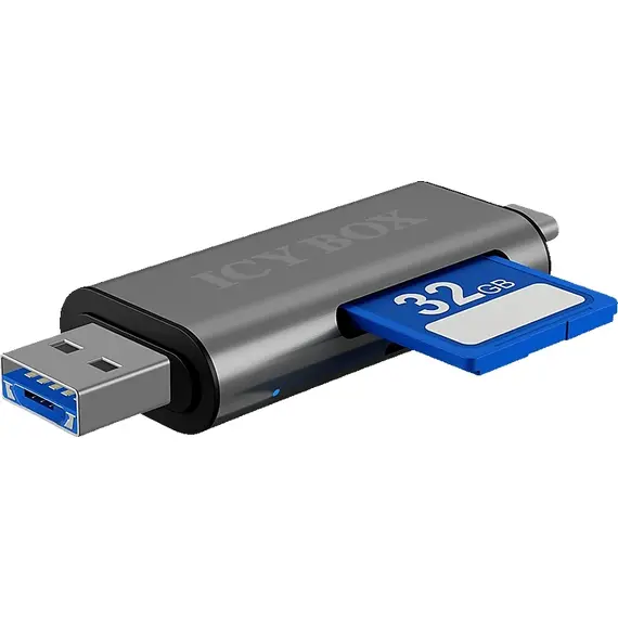 Usb Icy Box Ibcr200C Multiusb Kartenleser        , 2 image