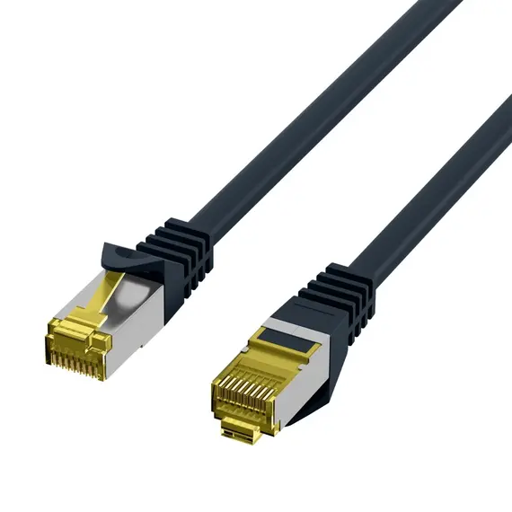 Kabëll Patchkabel Cat6A Rj45 Sftp Pimf  15M,  Zezë , 3 image
