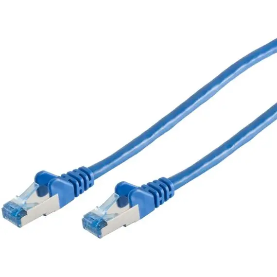 Kabëll Patchkabel Cat6A Rj45  Sftp Pimf  0, 25M,  Kaltërt